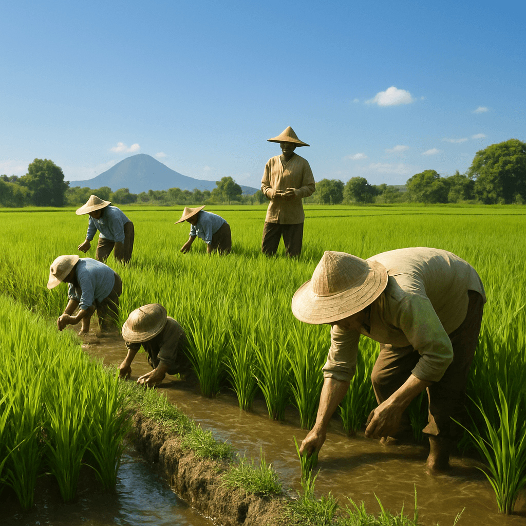 소서와 농사의 관계: 성장의 절정기