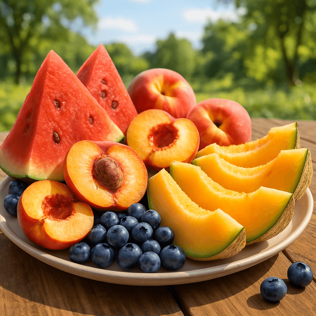 소서의 맛, 제철 과일과 건강관리