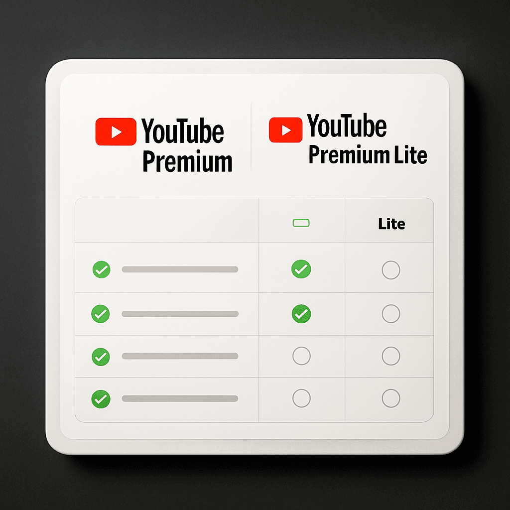 유튜브 프리미엄 라이트란 무엇인가?
