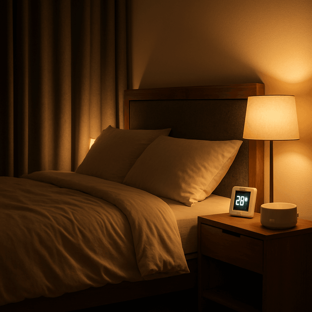 3. 최적의 수면 환경: 소음과 조명, 온도의 조화