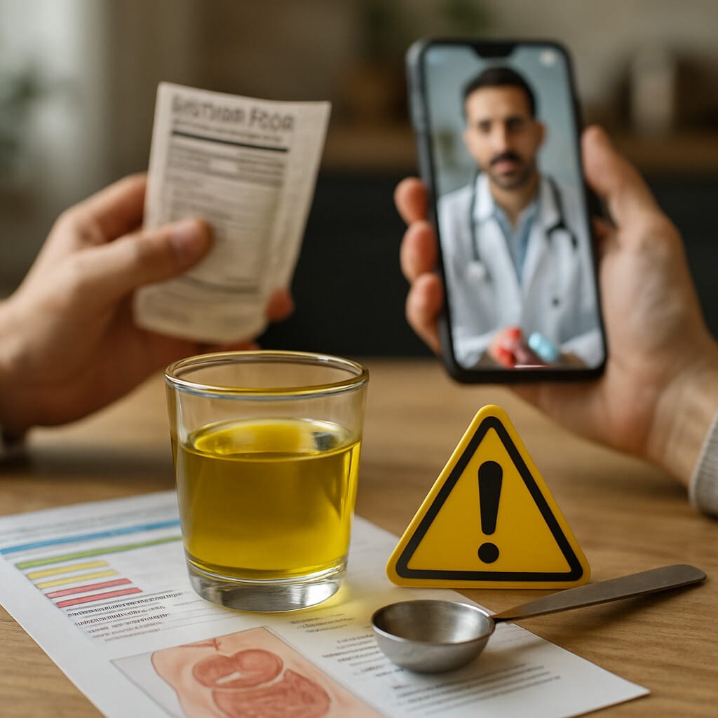 올리브유 섭취의 단점과 주의할 점