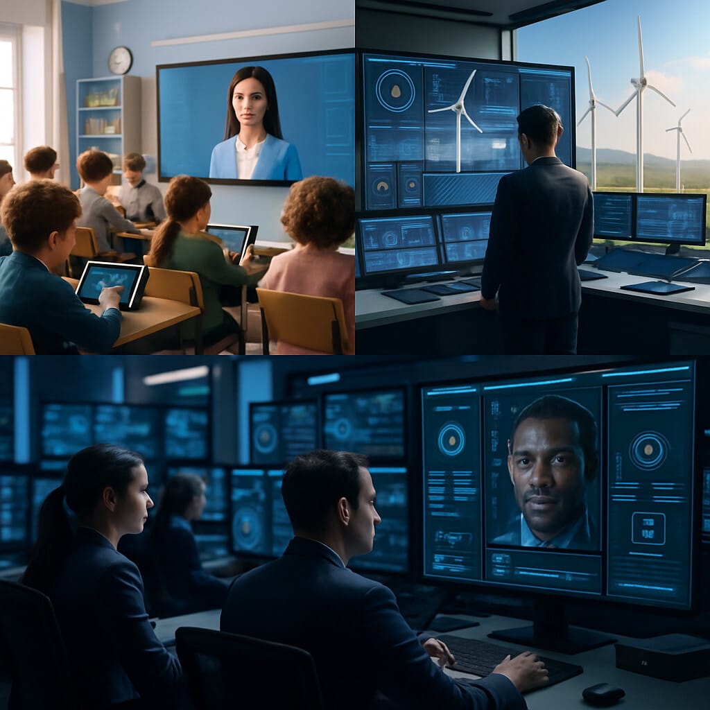 교육, 에너지, 보안: AI의 산업별 응용 사례